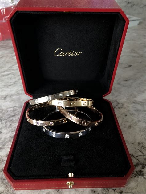 silver cartier love bracelet|cartier love bracelet no screw.